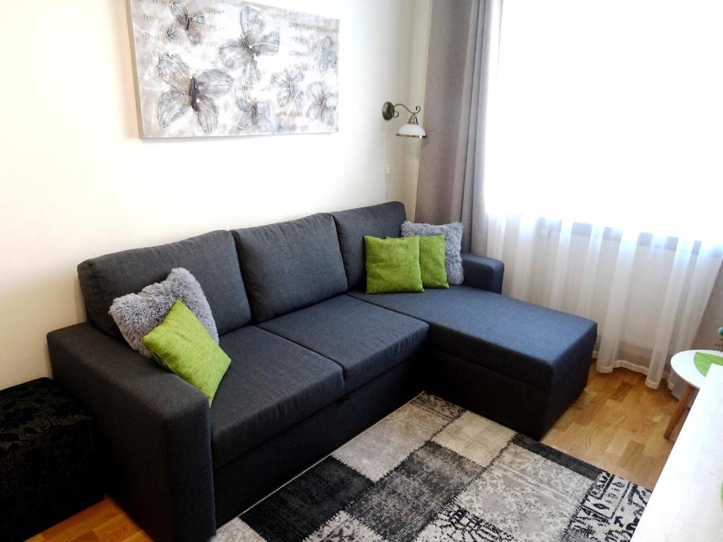Majaka Apartment - Modern living room in Tallinn